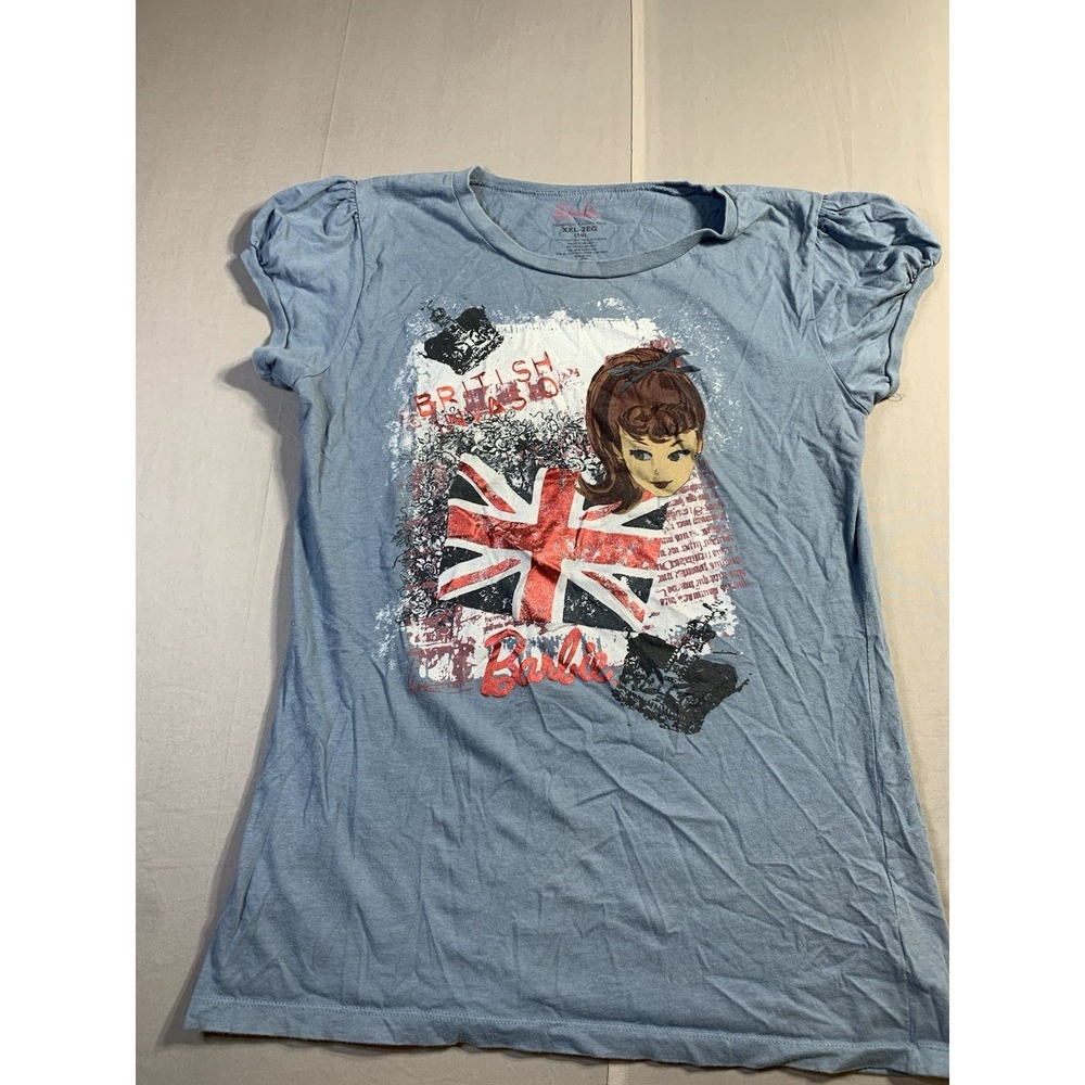 Barbie‎ - British Invasion - Blue Shirt - 2XL (19) XXL